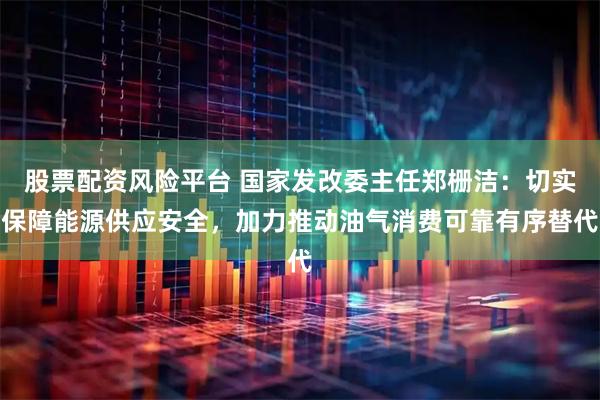 股票配资风险平台 国家发改委主任郑栅洁：切实保障能源供应安全，加力推动油气消费可靠有序替代